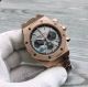 Japan Grade Copy Audemars Piguet Royal Oak Watches Rose Gold Gray Dial 44mm (2)_th.jpg